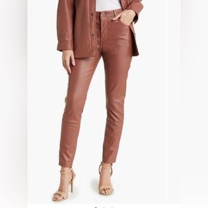 NWT KENSIE FAUX VEGAN LEATHER SKINNY PANT